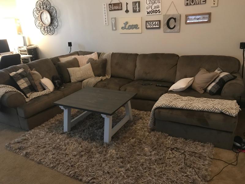 Jessa place deals chocolate sectional