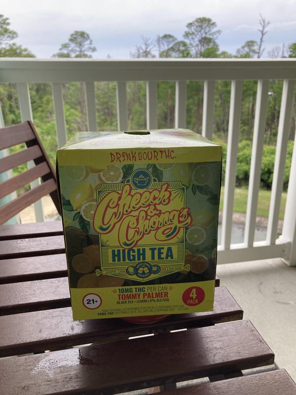 Cheech and Chongs D9 THC 10mg High Tea Tommy Palmer Iced Tea