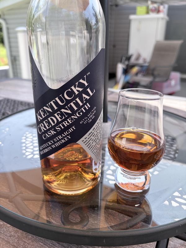 Kentucky Credential Cask Strength Bourbon Whiskey