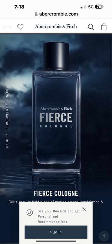 Abercrombie cologne online review