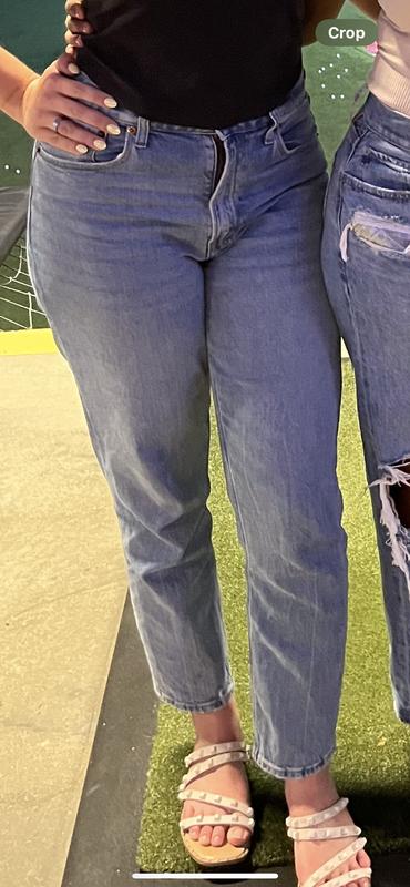 Women's Curve Love High Rise Mom Jean | Women's Clearance
