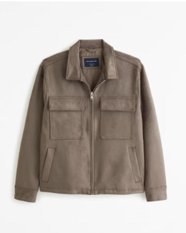 Vegan suede hotsell jacket banana republic