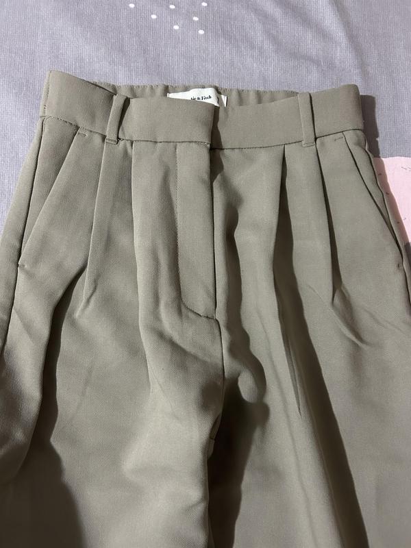 Mujer Pantalones de crepé premium con corte de sastre A&F Sloane, Mujer  Prendas inferiores