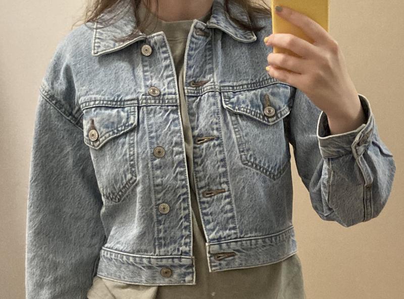 Abercrombie & Fitch Women's Denim Trucker Jacket