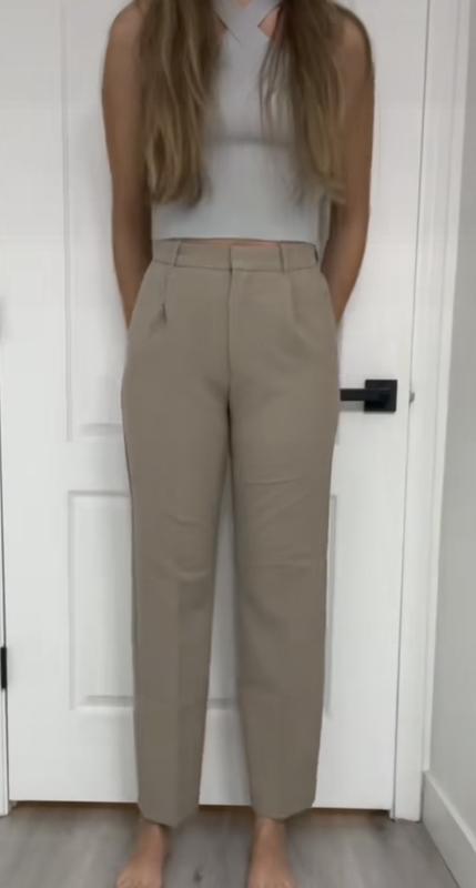 Women's Tailored Relaxed Straight Pant, Women's Matching Sets