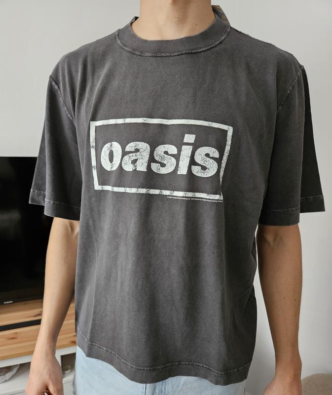 Tシャツ・カットソー Abercrombie & Fitch Cropped Oasis Graphic Tee Men's Cropped Oasis Graphic Tee | Men's Tops | Abercrombie.com