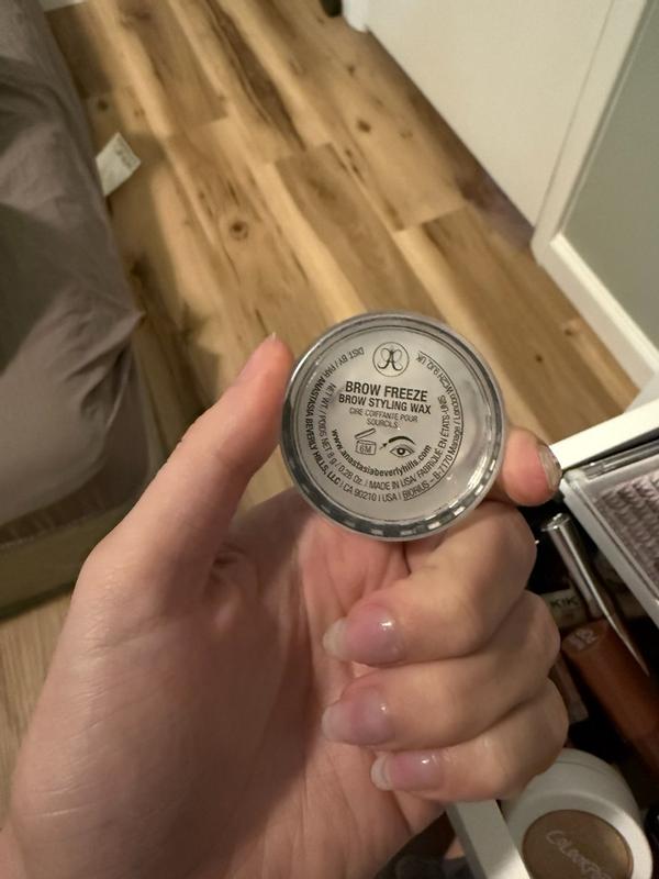 Customer photo for "keeps brows in place all day!"