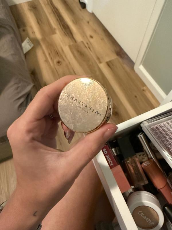 Customer photo for "keeps brows in place all day!"