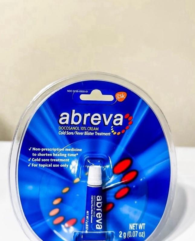 Abreva Docosanol 10% Fever Blister and Cold Sore Treatment, 0.07 Oz 