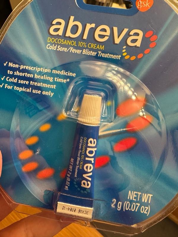 Abreva Cold Sore/Fever Blister Treatment - 2 g