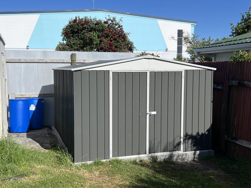 Our finished shed