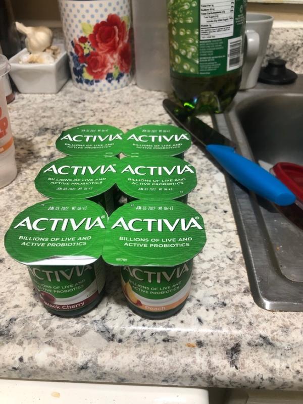 Activia Vanilla Probiotic Yogurt, Delicious Lowfat Yogurt Cups to