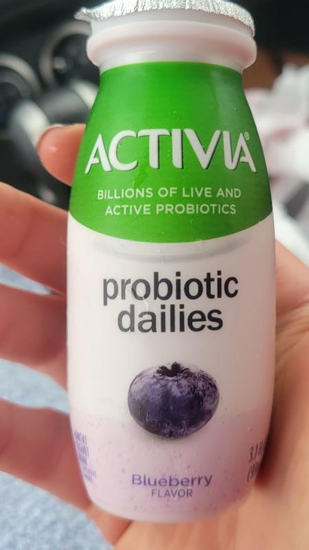 Activia Probiotic Dailies Strawberry & Blueberry Yogurt Drink - 8ct/3.1 fl  oz Bottles