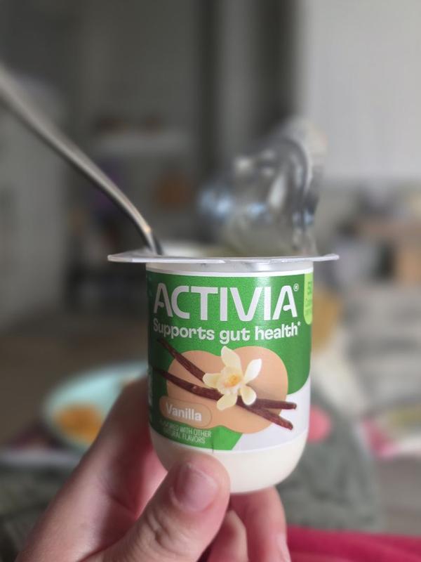 Activia® Zero Vanilla Probiotic Yogurt with 0g Added Sugar 4 Pack