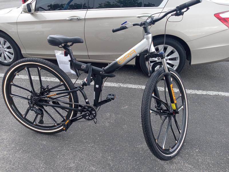 Ozone 500 Men's 29 in Veneto 9-Speed Foldable Mountain Bike | Academy