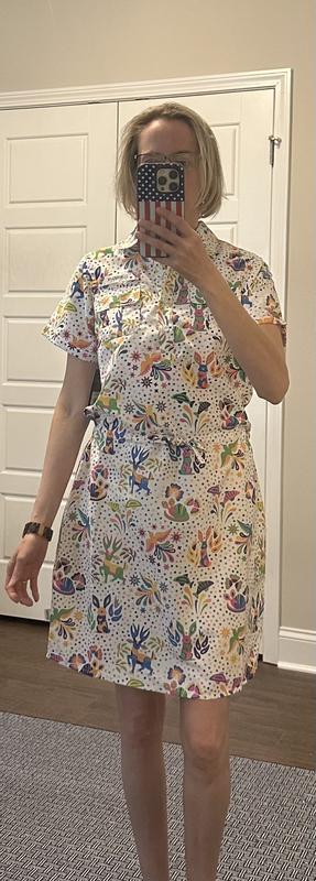 red white and blue dress women Women Size 38 (2