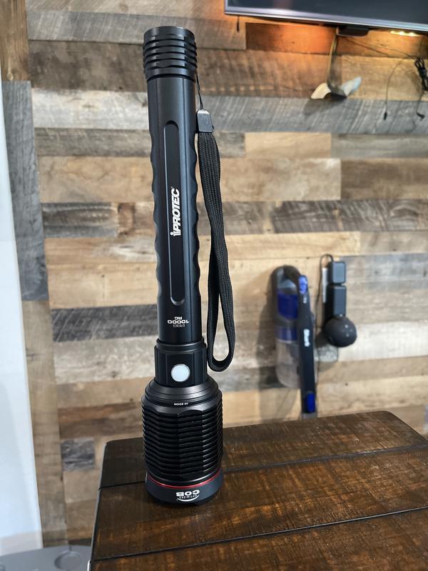 Iodoo 5000mAh 2-in-1 Rechargeable Flashlight & Camping Lantern - 5000 Lumens, Aluminum Body, IP45 Waterproof - View #10