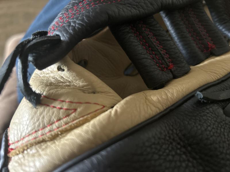 Gant de Baseball Wilson A500 12.5 Marron Crème pour Enfant