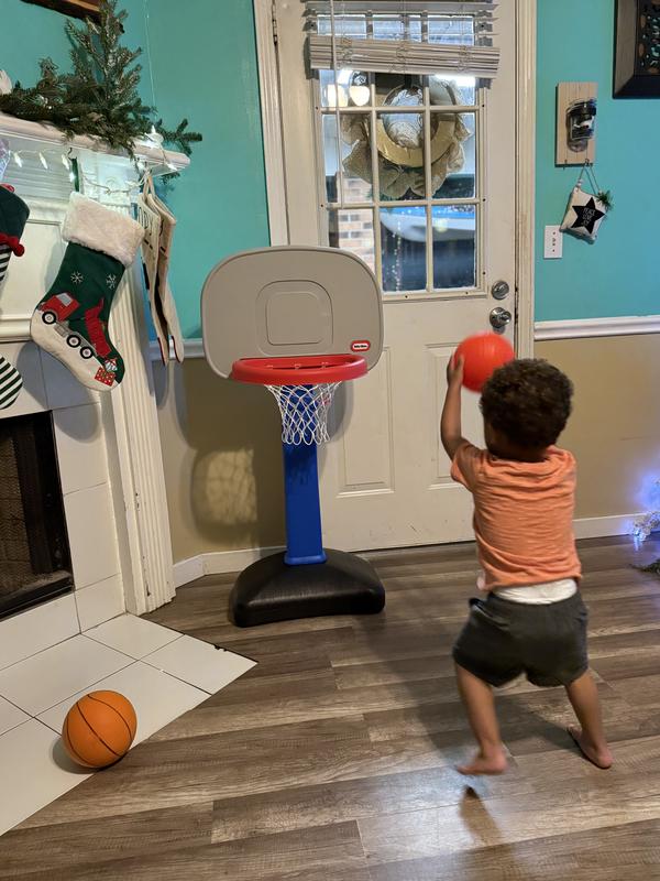 Chicco Basket League Mini Panier de Basket Électronique d'Intérieur - Jeux & Jouets
