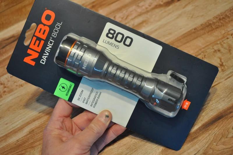 NEBO Davinci 800 Lumen Rechargeable Flashlight | Academy