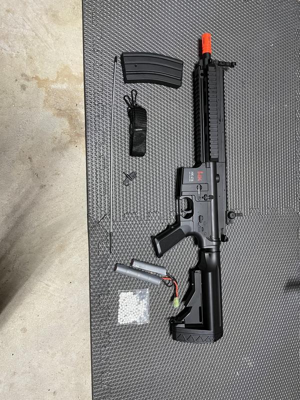 Réplique Airsoft HK 416 TOP TECH - Occasion état Correct