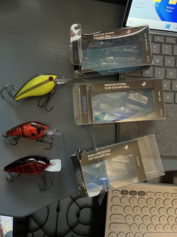 H2OX Premium Medium Diving Square Bill Bait | Academy