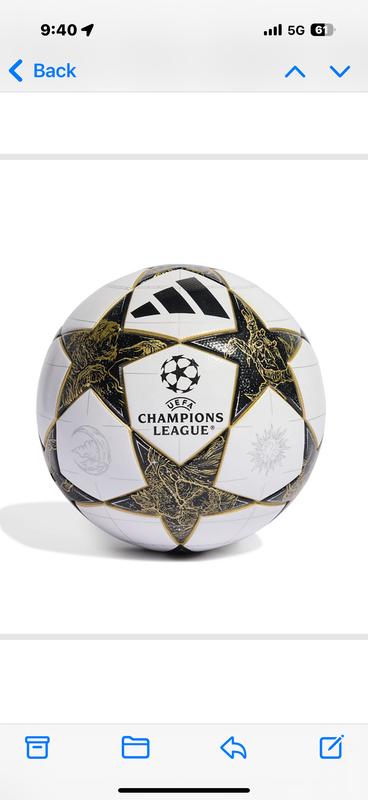 adidas Champion League Soccer Ball | Academy
