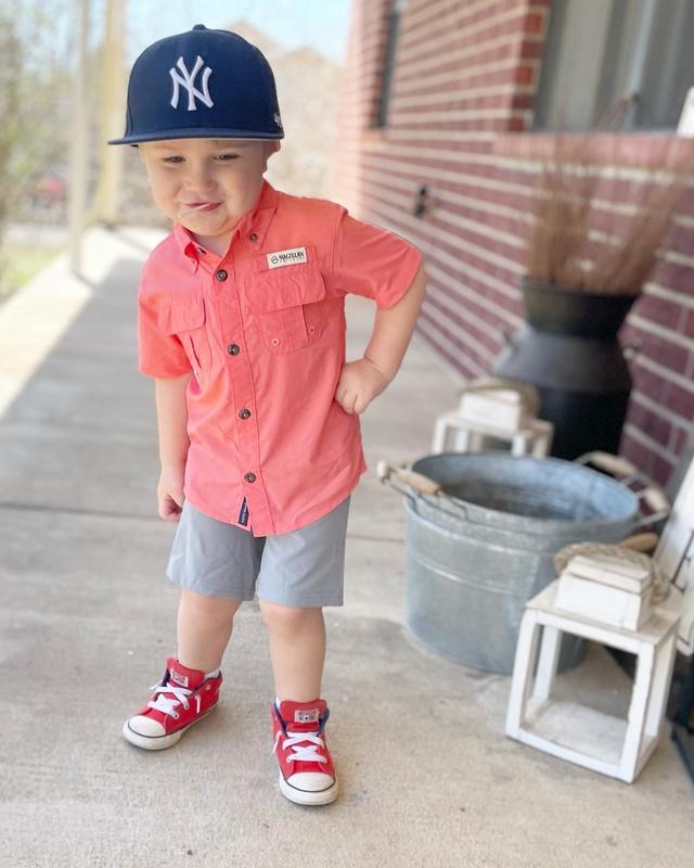 Magellan Outdoors Toddler Boys' Laguna Madre Caddo Lake Shirt And