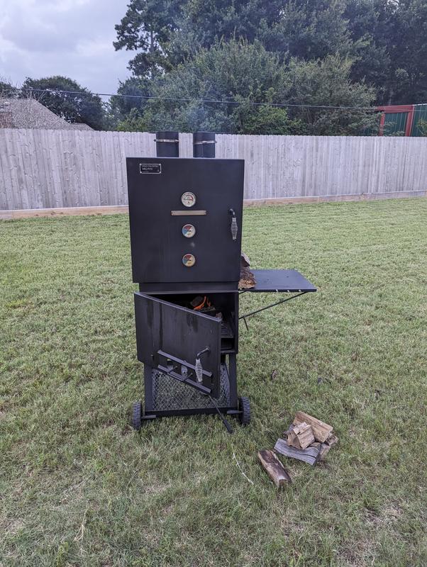 Old country vertical smoker hotsell