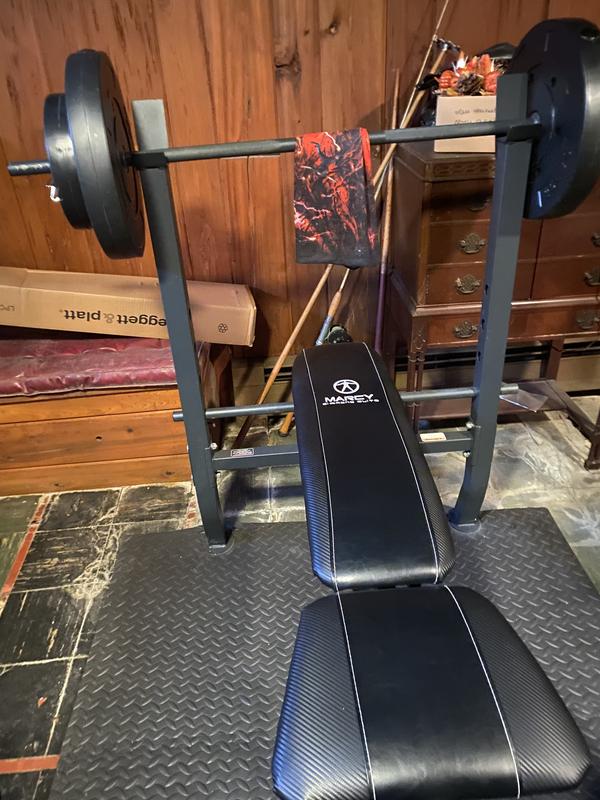 Marcy Weight Bench Set Academy