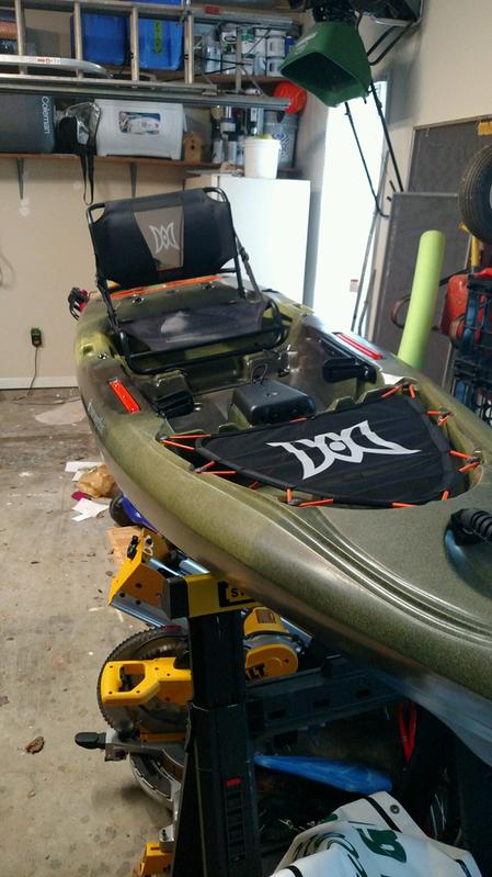 Perception Pescador Pro Owners  Slowly adding some comfort