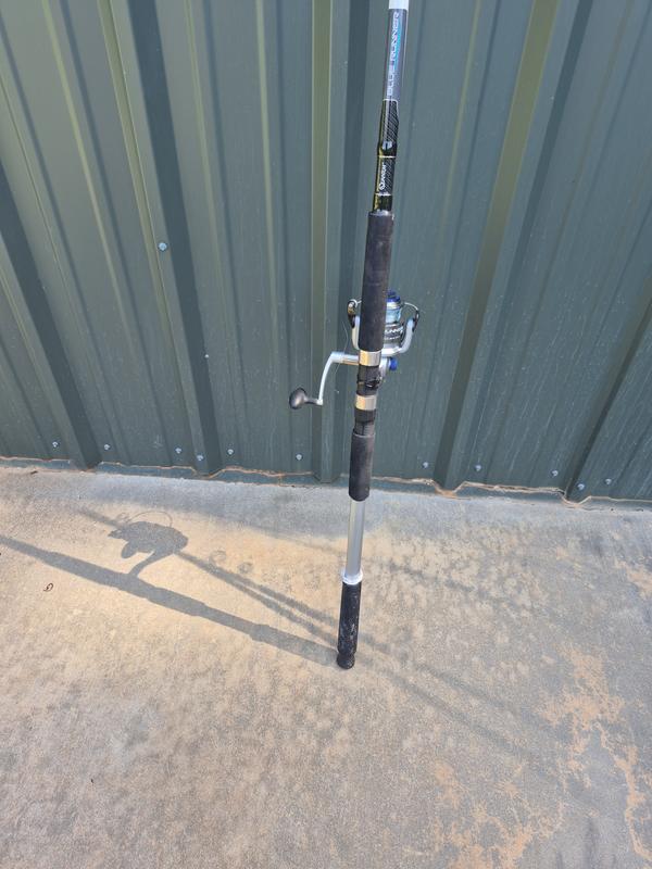 Quantum Blue Runner 12 ft MH Saltwater Spinning Rod and Reel Combo | Academy
