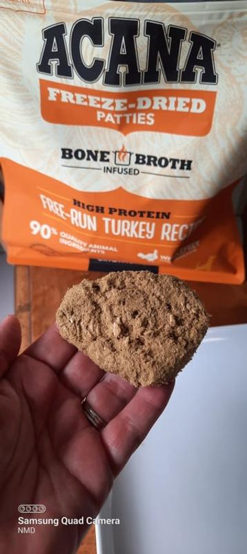 2025 8月9２個Canagan Free Run Turkeyドッグフード ACANA Freeze-Dried Food, Free-Run Turkey Recipe