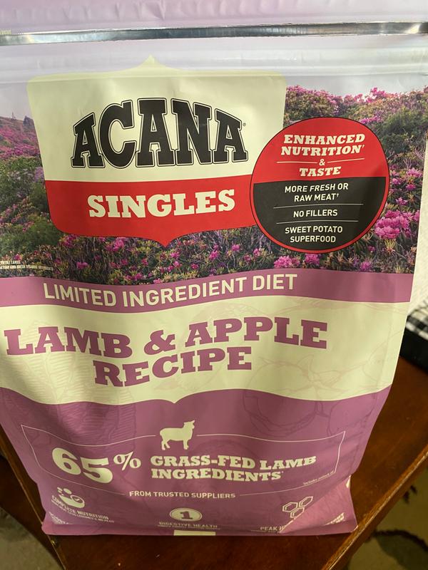 Acana dog food lamb and cheap apple