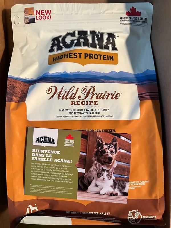 Highest Protein Wild Prairie Dry Dog Food ACANA Canada