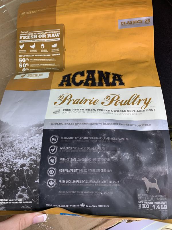 Acana prairie 2024 poultry 2kg