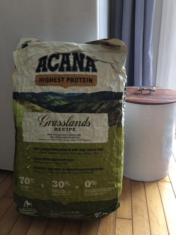 Acana best sale grasslands ingredients