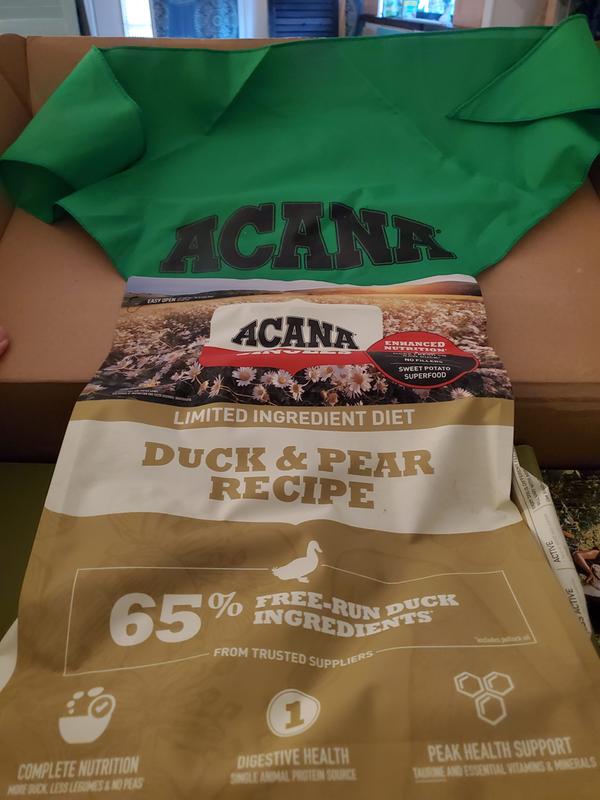 Acana duck outlet and pear reviews