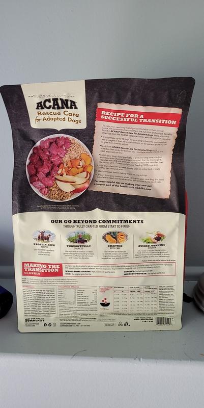 Red Meat Liver Whole Oats Recipe ACANA Rescue Care for