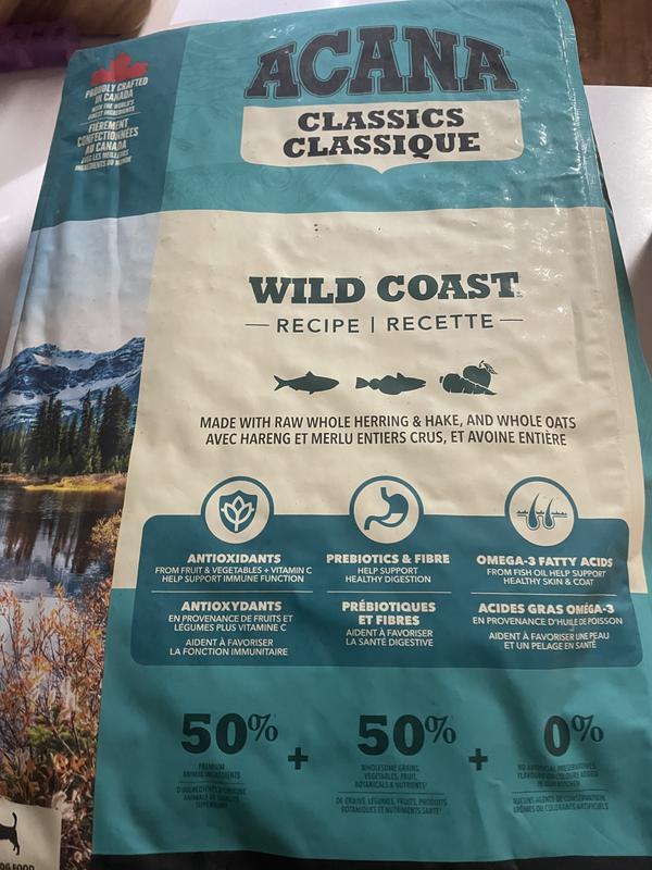 Classics Wild Coast Recipe ACANA Canada