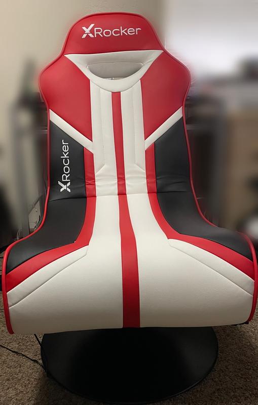 X Rocker® Nebula Pedestal Gaming Chair with Bluetooth® 2.1 Audio Bed