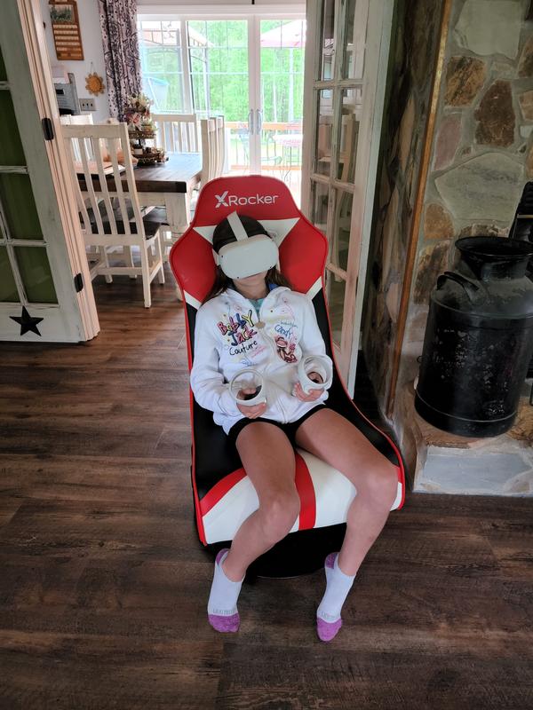 X Rocker® Nebula Pedestal Gaming Chair with Bluetooth® 2.1 Audio Bed