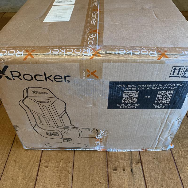 X Rocker® Nebula Pedestal Gaming Chair with Bluetooth® 2.1 Audio Bed