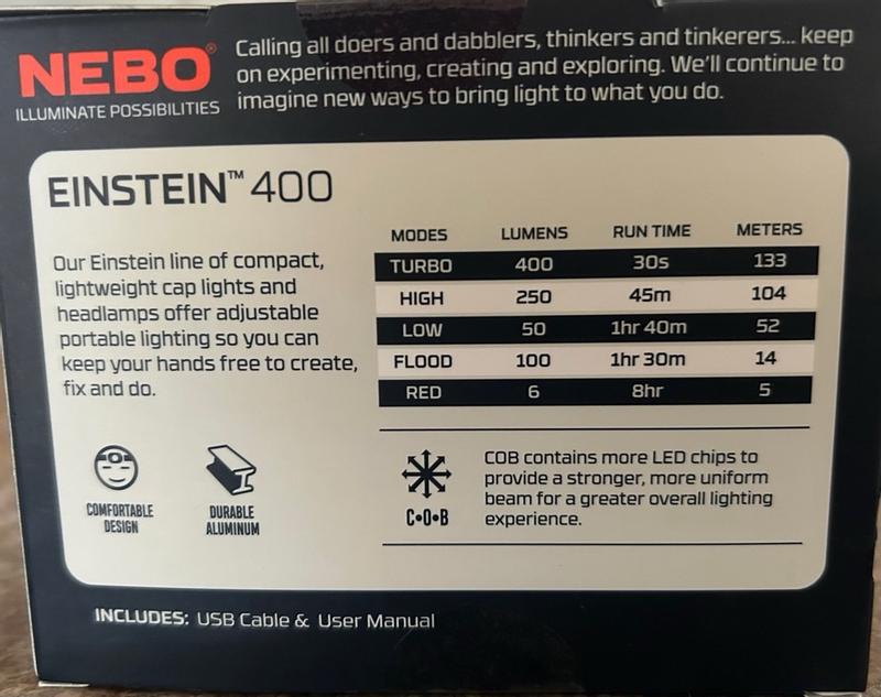 Nebo - - NEBO Master Series Rechargeable LED Flashlights Headlamps Bundle Waterproof, Rugged And Reliable Lighting For Camping, Hunting, Fishing