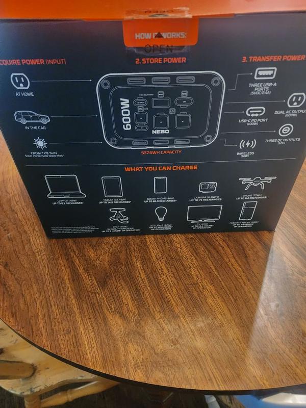 Photo submitted with review of product