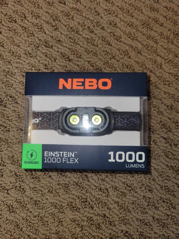 EINSTEIN® 1000 FLEX Rechargeable Headlamp | NEBO
