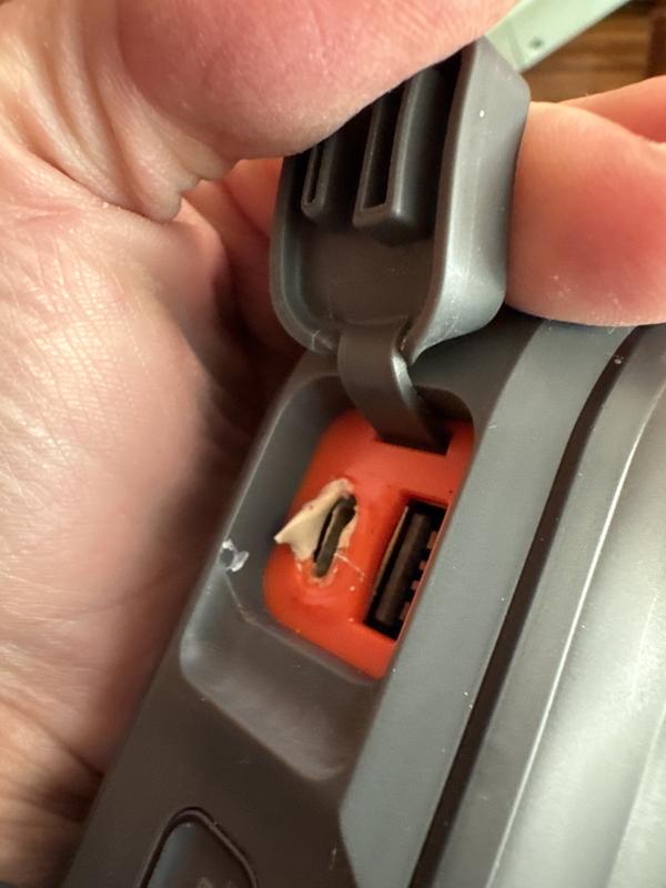 Photo submitted with review of product