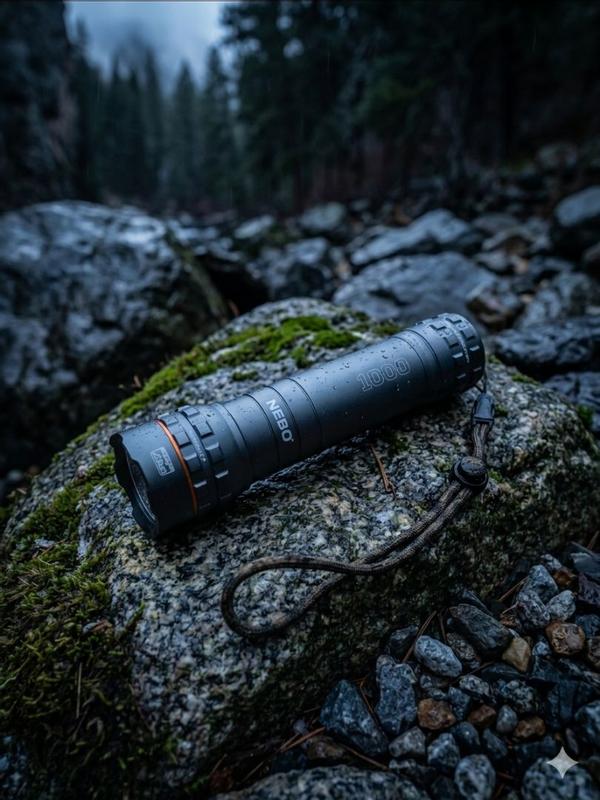 Lampe de poche rechargeable Nebo Davinci 1000 lumens