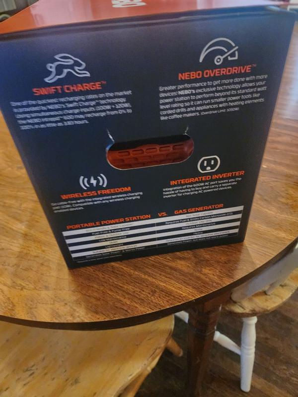 Photo submitted with review of product