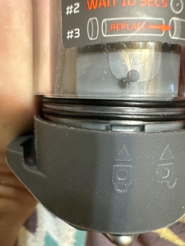 Photo submitted with review of product